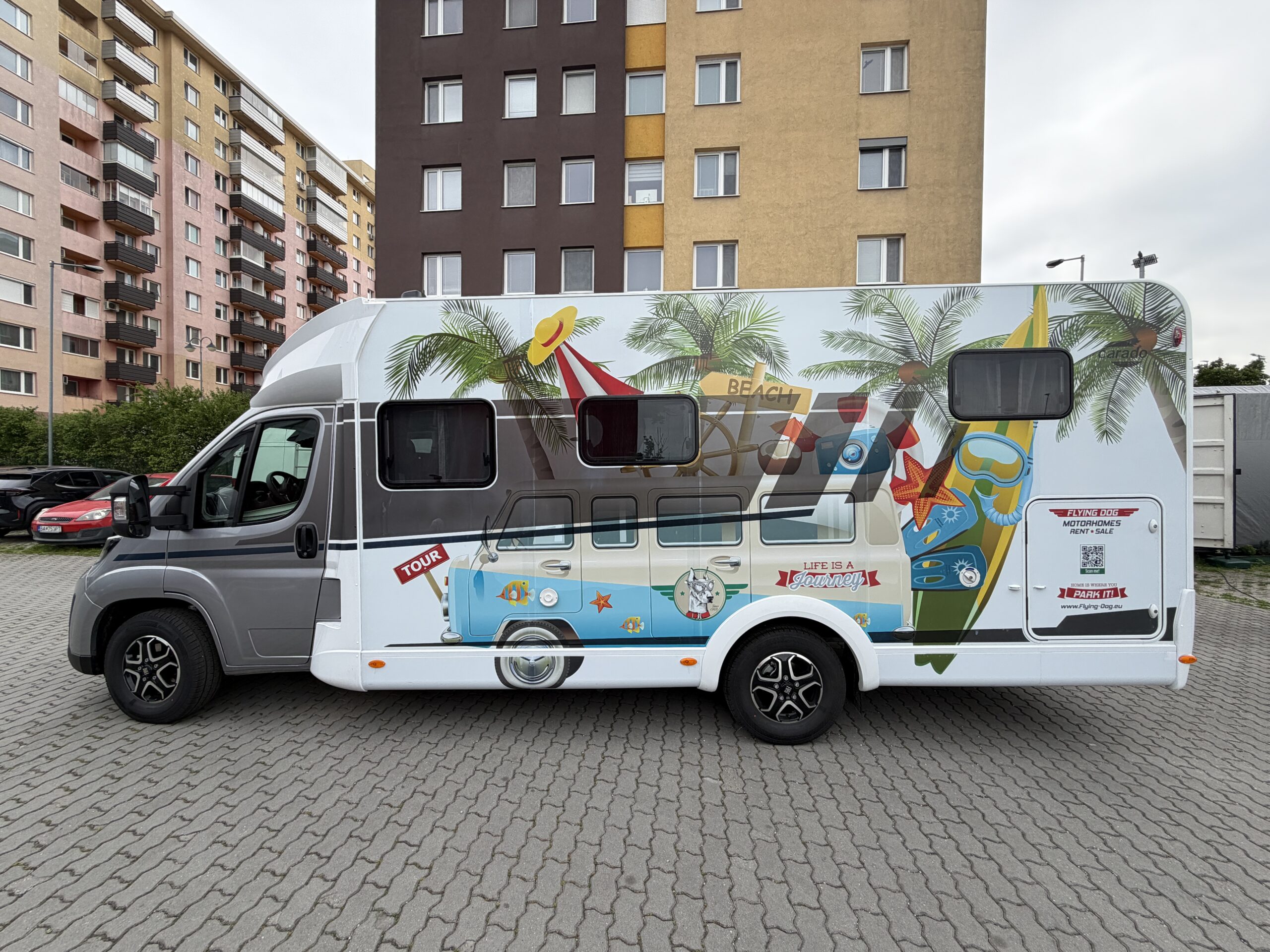 pozicovna luxusnych karavanov