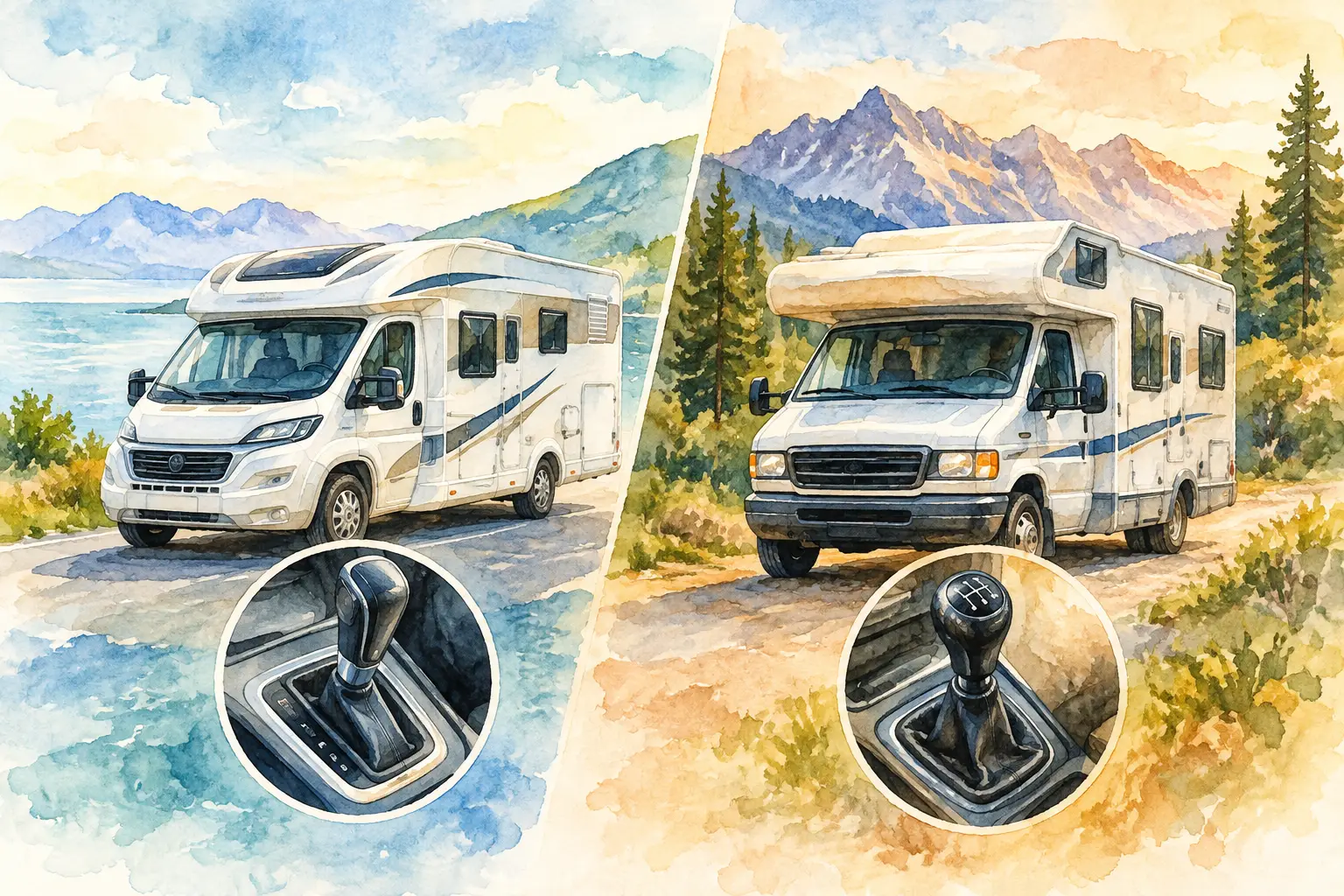 Automatic Versus Manual Motorhomes Compared
