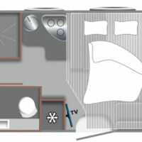 LMC TOURER Lift H730 plan
